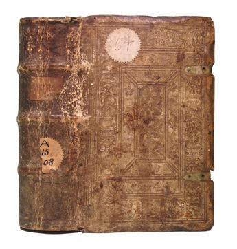 BIBLE IN GREEK.  [Tes theias graphes palaias delade kai neas hapanta.]  Vol. 3 (of 4):  Proverbs-4 Maccabees.  1526.  Lacks one leaf